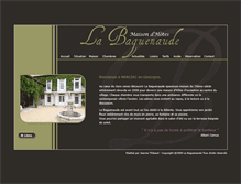 Tablet Screenshot of labaguenaude.fr